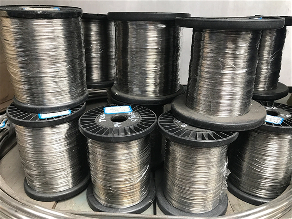 Nitinol Flat Wire High Quality Shape Memory Alloy Titanium &amp; Nickel Nitinol SMA Wire for Urology